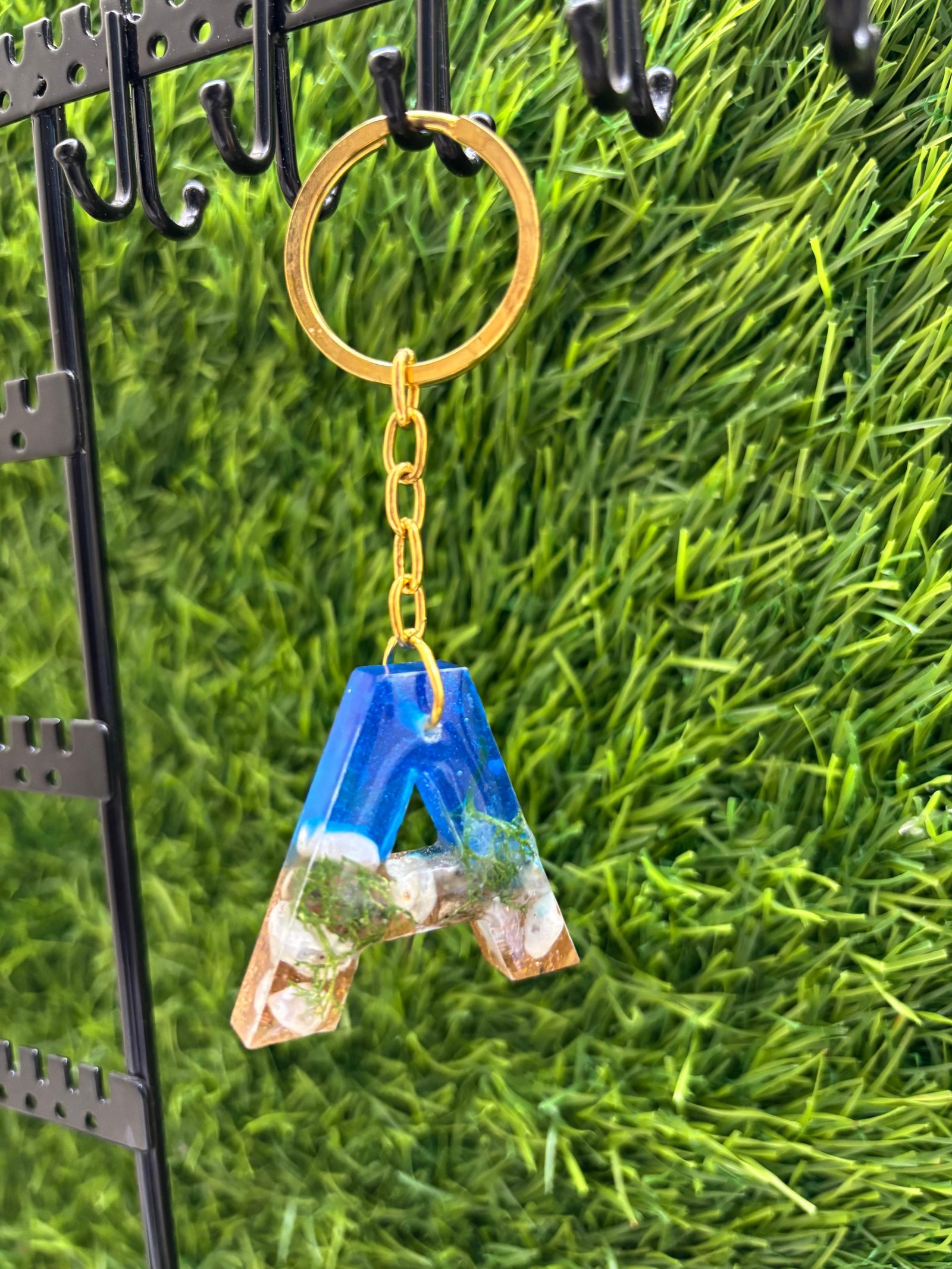 Resin Ocean Theme Keychain